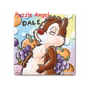 Chip an' Dale奇奇蒂蒂(2)拼圖磁鐵16片, 尺寸:5.5x5.5cm(方形) 