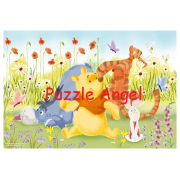 Winnie The Pooh繽紛花海拼圖300片, size:26x38cm