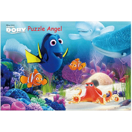 Finding Dory【油畫系列】海底總動員拼圖300片, size:26x38cm