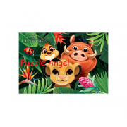 Lion King【花卉系列】獅子王拼圖300片, size:26x38cm