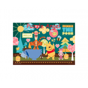 Winnie The Pooh小熊維尼(5)拼圖300片, size:26x38cm