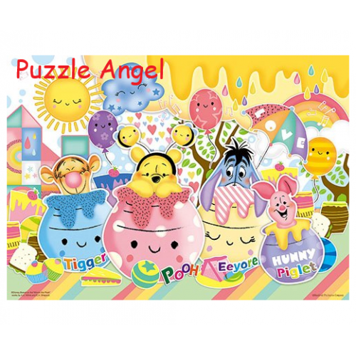 Winnie The Pooh小熊維尼拼圖520塊,  size:38x53cm