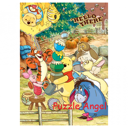 Winnie The Pooh小熊維尼拼圖520塊,  size:38x53cm