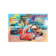 Cars汽車總動員(5)拼圖520塊,  size:38x53cm