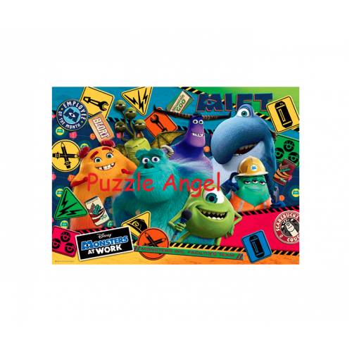 Monsters at Work 怪獸職場求生記(1)拼圖520塊,  size:38x53cm