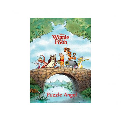 Winnie The Pooh【典藏海報系列】小熊維尼拼圖520塊,  size:38x53cm