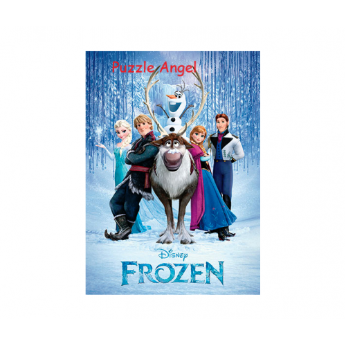 Frozen【典藏海報系列】冰雪奇緣拼圖520塊,  size:38x53cm