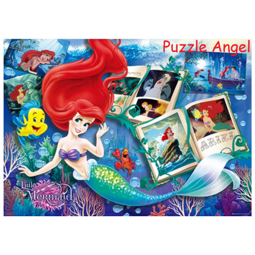 Disney Princess小美人魚拼圖520塊,  size:38x53cm