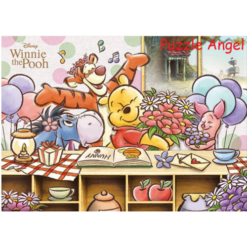 Winnie The Pooh小熊維尼拼圖520塊,  size:38x53cm