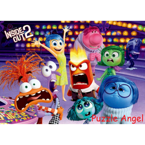 Inside out 2 腦筋急轉彎2(4) 拼圖520片塊,  size:38x53cm