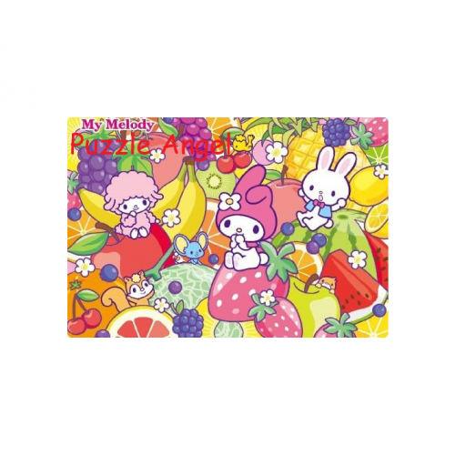 My Melody 水果派對60塊 , 成品尺寸 26×37.5cm