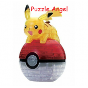 皮卡丘&精靈球 61塊, size:高12.5cm