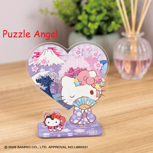 Axtapop Hello Kitty JAPAN（Sanrio） 32件裝砌圖, size:10.2x5cm