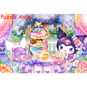 Kuromi 森林下午茶時光（Sanrio）1000塊砌圖, size:49x72cm