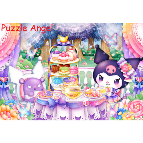 Kuromi 森林下午茶時光（Sanrio）1000塊砌圖, size:49x72cm