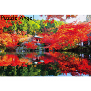秋季醍醐寺1000 塊拼圖, size：49×72cm