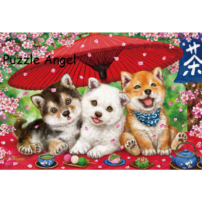 花朵團子（原井加代美）1000塊砌圖, size：49×72cm