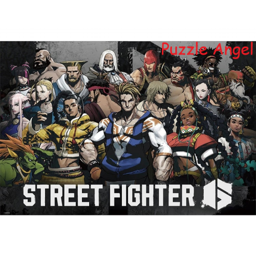 快打旋風 6（2）（快打旋風）1000塊砌圖, size:49x72cm