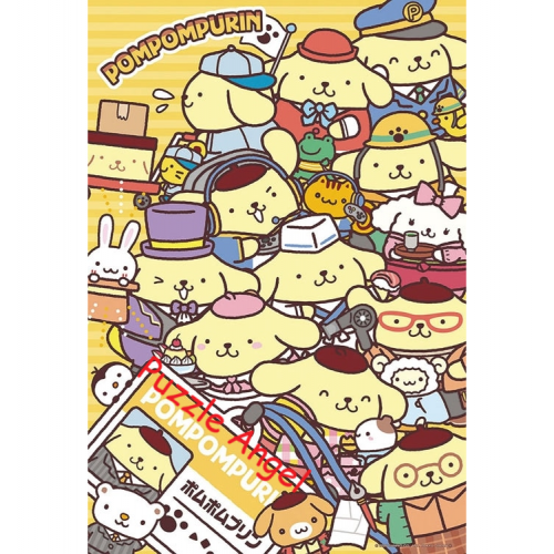 工作啦啦布丁Pompompurin（Sanrio）300 塊砌圖, size：26×38cm