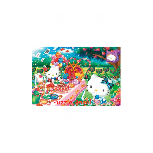 Hello Kitty的茶派對（Sanrio）1000塊砌圖, size:49x72cm