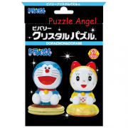 哆啦A夢與哆啦A夢（水晶拼圖）57塊, size:寬11×高17.5×深5.6cm