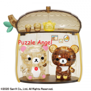 Korilakkuma & Wheeloi Cogma 橡子屋（水晶拼圖）66塊, size:寬19x高18x深10.5cm