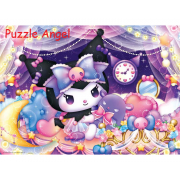 我的房間Kuromi（Sanrio） 600 塊拼圖, size：38×53cm