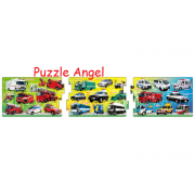 警笛車（3合1砌圖） 10+15+20塊, size:16.5×74cm（3件連接時）