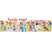 迪士尼公主的故事（3合1砌圖） 10+15+20塊, size:16.5×74cm（3件連接時）