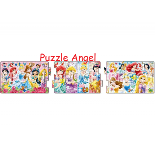 迪士尼公主 / Nice Girls （3合1砌圖） 8+12+16塊, size:16.5×74cm（3件連接時）