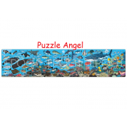 有趣的海景（3合1砌圖）10+15+20塊砌圖, size:16.5×74cm（3件連接時）
