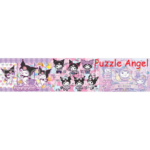 Kuromi（3合1砌圖） 18+24+32塊砌圖, size:16.5×74cm（3件連接時）