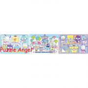 三麗鷗（3合1砌圖） 18+24+32塊砌圖, size:16.5×74cm（3件連接時）