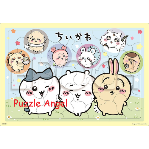 Chiikawa Nakayoshida（拼圖）35 塊 , 成品尺寸 26×37.5cm