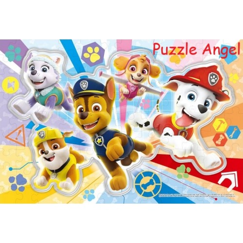 汪汪隊（PAW PATROL） 101塊砌圖, size:40x28x1.5cm