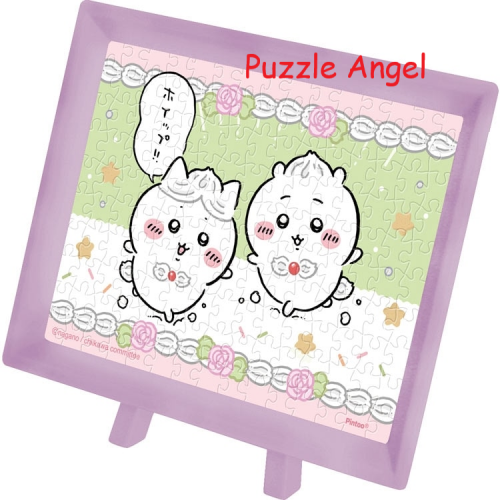 Chiikawa150塊迷你膠質砌圖, 盒內已含日本座枱砌圖框, size:7.6x10.2cm