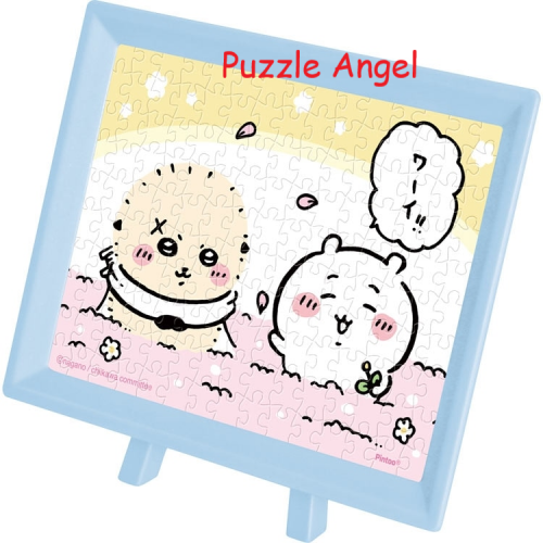 花算命（Chiikawa）150塊迷你膠質砌圖, 盒內已含日本座枱砌圖框, size:7.6x10.2cm