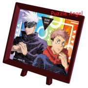 板鳥雄二/五條悟(咒術迴戰)150塊迷你膠質砌圖, 盒內已含日本座枱砌圖框, size:7.6x10.2cm