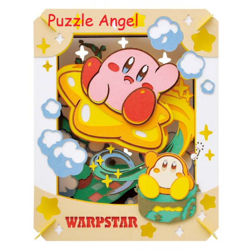 立體紙砌圖-WARPSTAR 星卡比 , size:高10×寬8×深4.2cm