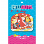 立體紙砌圖-糖豆人（Fall Guys）, size:高8×寬10×深4.2cm