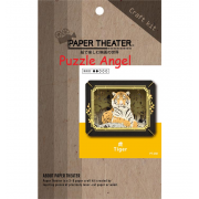 立體紙砌圖-虎, size:高8×寬10×深4.2cm