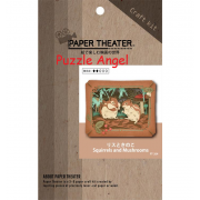 立體紙砌圖-松鼠, size:高8×寬10×深4.2cm