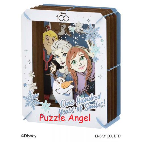 立體紙砌圖-Frozen, size:高10×寬8×深4.2cm