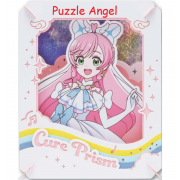 立體紙砌圖-Cure Sky光之美少女 , size:高10×寬8×深4.2cm