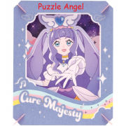 立體紙砌圖-治癒陛下（Hirogaru Sky！ 光之美少女 , size:高10×寬8×深4.2cm