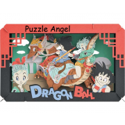 立體紙砌圖-悟空與布爾瑪歷險記（七龍珠) , size:高10×寬16×深4.2cm