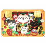 立體紙砌圖-招財貓, size:W16xH10xD4.2cm 立體紙砌圖-招財貓, size:W16xH10xD4.2cm