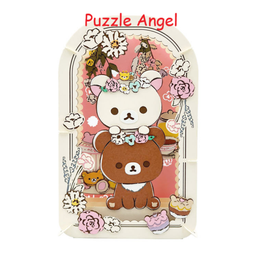 立體紙砌圖-Kolicog 花茶時間, size:高16×寬10×深4.2cm