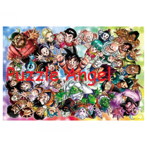 為奧拉加油, （七龍珠）1000塊,  size:50x75cm