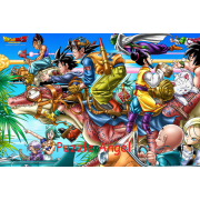 Dragon Ball Z（七龍珠)1000塊,膠質砌圖, size:50x75cm